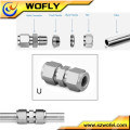 Männlicher weiblicher NPT Standard-Hydraulik-Gewinde-Stecker für 1/4 6mm 10mm Rohr